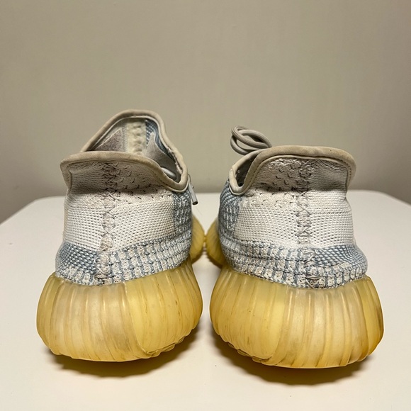 Adidas Yeezy Boost 350 V2 Cloud White Non-Reflective FW3043 US 12 - Picture 6 of 14
